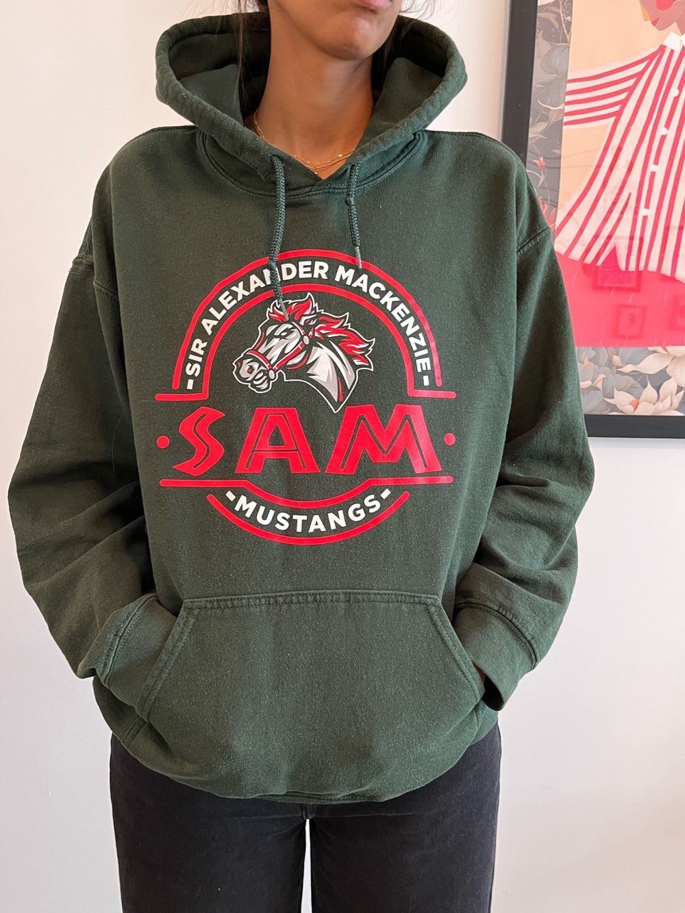 SIR ALEXANDER MACKENZIE green hoodie